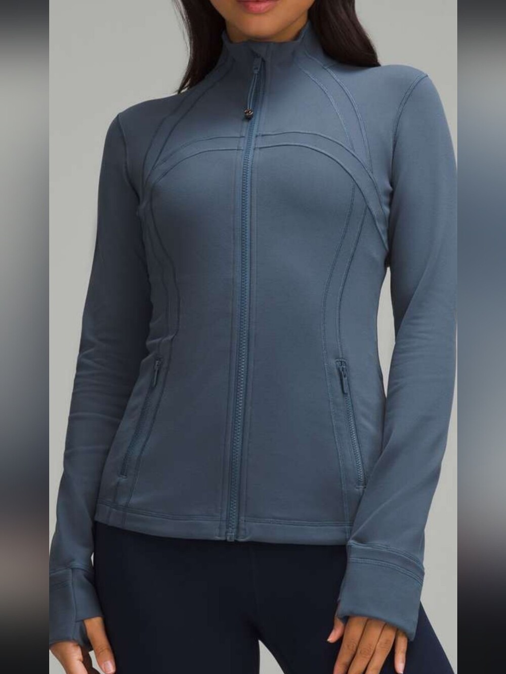 Lululemon Define jacket- Iron Blue size 6